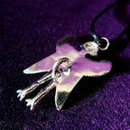 Pazuzu Necklace Occult Demonic Flying Demon Protection Sigil of Lucifer Pendant Necklace Amulet Shield Demonolatry Gift