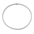 Moissanite Iced Out 925 Silver Chain 5mm