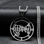 Sigil de Lucifer Baphomet Necklace — SS