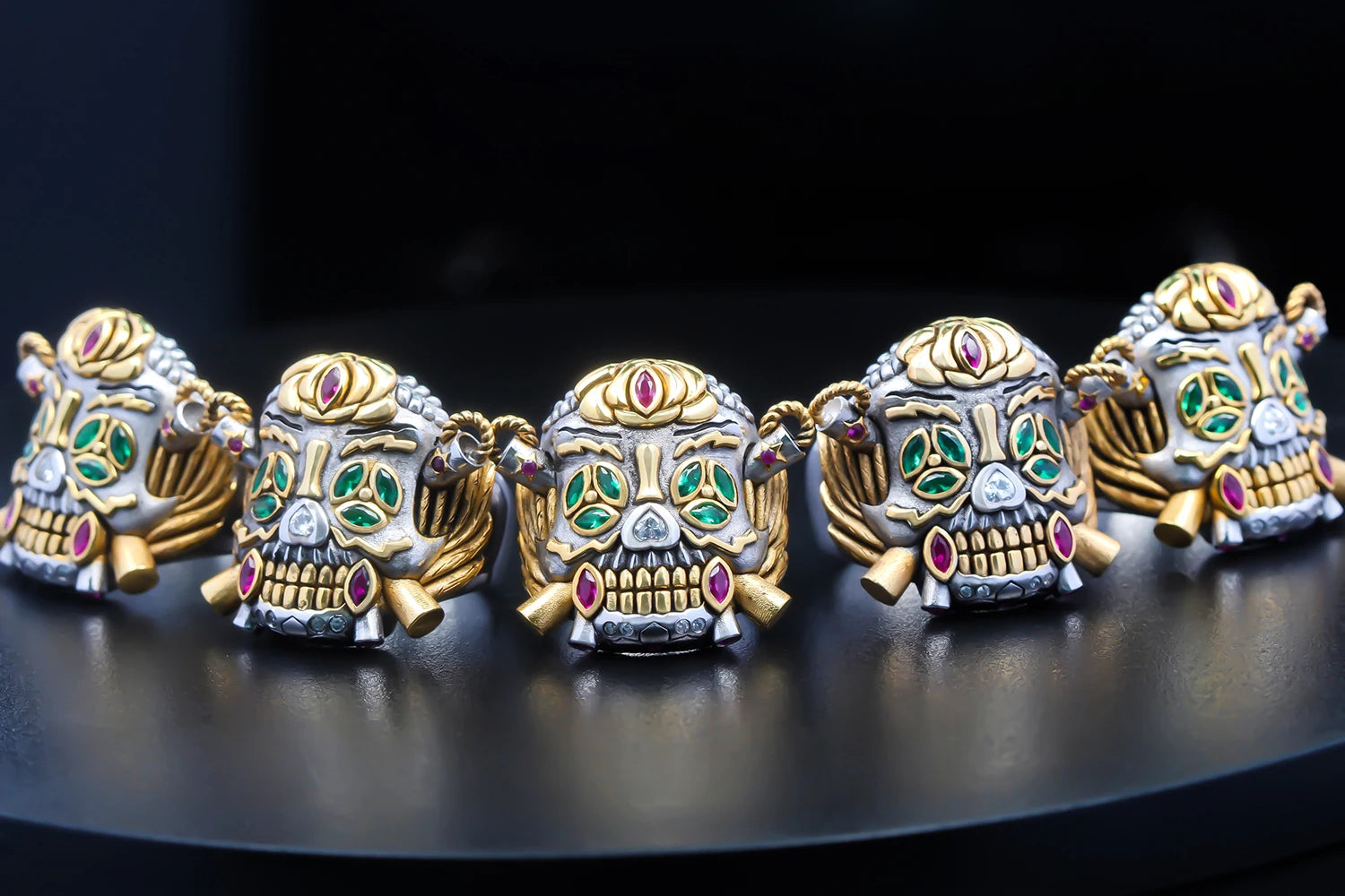 Skull Ring — 925 Silver