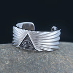 All-Seeing Eye Ring — 925 Silver