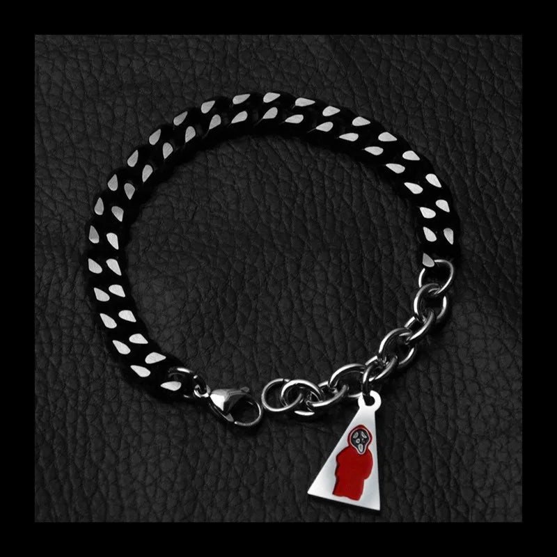 Halloween Ghost Bracelet — Stainless Steel