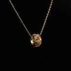 Four-Leaf Clover Pendant Necklace — Stainless
