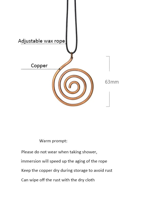 Minimal Copper Chain Necklace — Adjustable