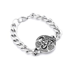 Celtic Knot Chain Bracelet — Stainless Steel