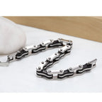 Motorcycle Bike Chain Bracelet — Stainless Steel