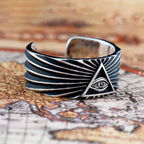 All-Seeing Eye Ring — 925 Silver