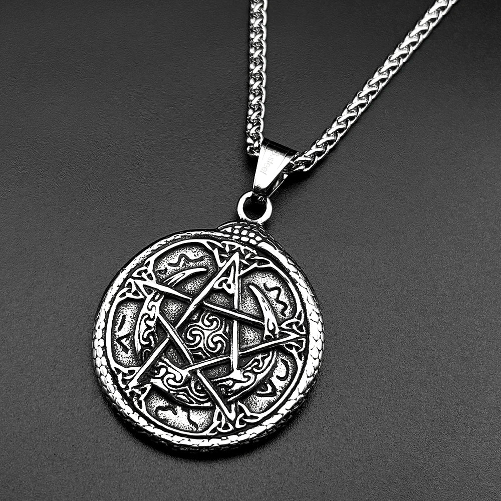 Tree Of Life Steel Pendant Yggdrasil Nordic Punk