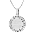 Allah Symbol Pendant Necklace — Zinc Alloy