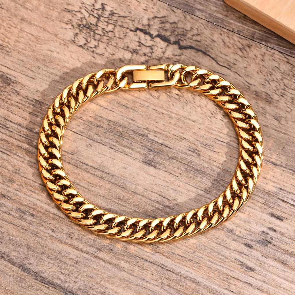 Miami Cuban Link Bracelet — Stainless Steel