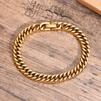 Miami Cuban Link Bracelet — Stainless Steel