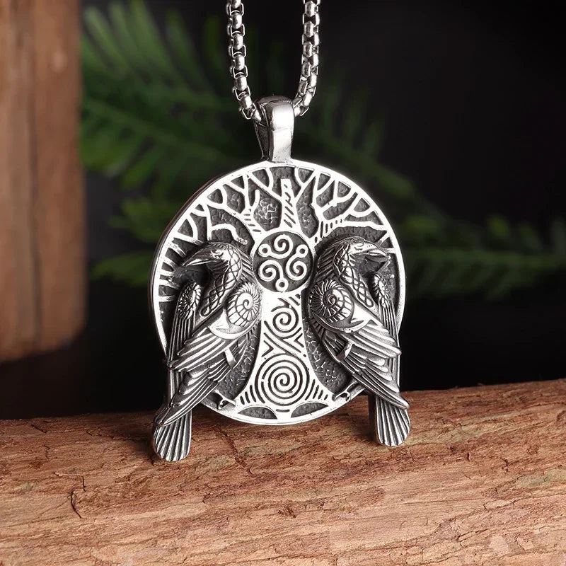 Witchcraft Pentagram Pendant Necklace — Stainless Steel