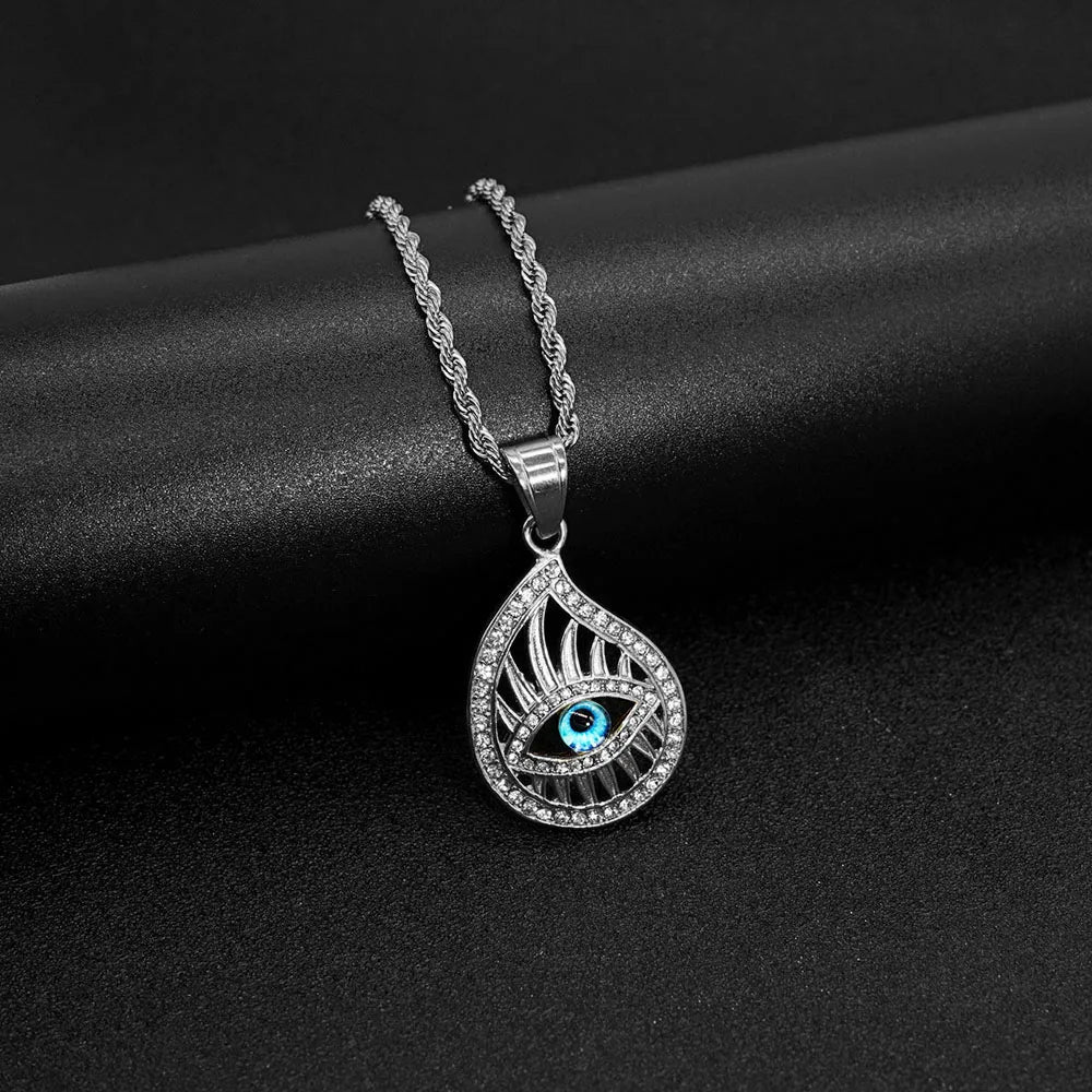 Eye of Horus Pendant Necklace — Zinc Alloy