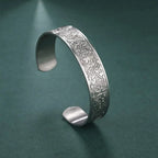 Dreamtimes Viking Tree of Life Bangle Bracelet Raven Talisman Bracelet Stainless Steel Bracelet Viking Celtic Knot Cuff