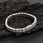 Stainless Steel Tennis Cuban Chain Necklace 8MM