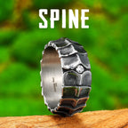 Dragon Spine Ring — Stainless Steel