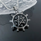 Pentagram Viking Amulet Pendant Necklace — Stainless Steel
