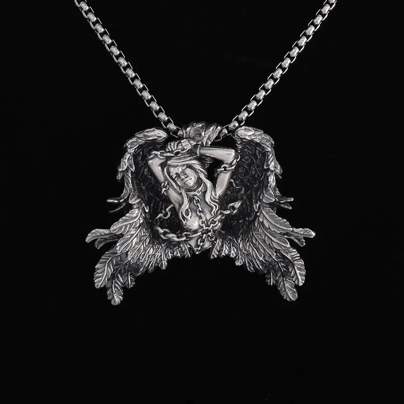 Seraph Angel Pendant Necklace
