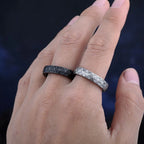 Fashion Retro 2023 New 316L Stainless Steel Creative Style Viking Norse Triangular Ring For Teens Jewelry Valentine's