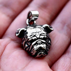 Rose Stainless Steel Pendant Necklace