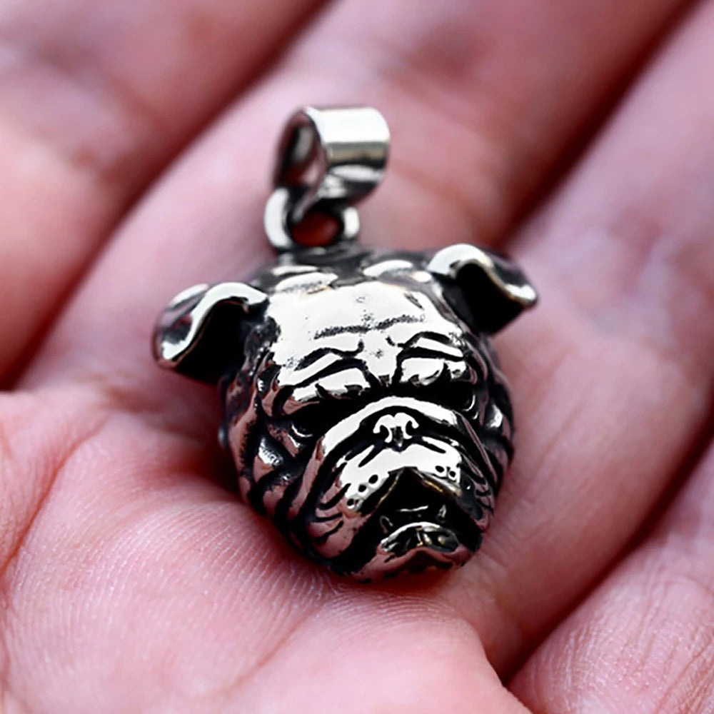Rose Stainless Steel Pendant Necklace