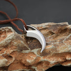 Wolf Fang Pendant — Stainless Steel