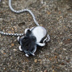 Punk Hip Hop Cthulhu Octopus Pendant Necklace Stainless Steel Men Fashion Street Rock Octopus Animal Necklace Chain