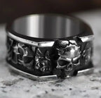 Gothic Skull Ring — Stainless Steel