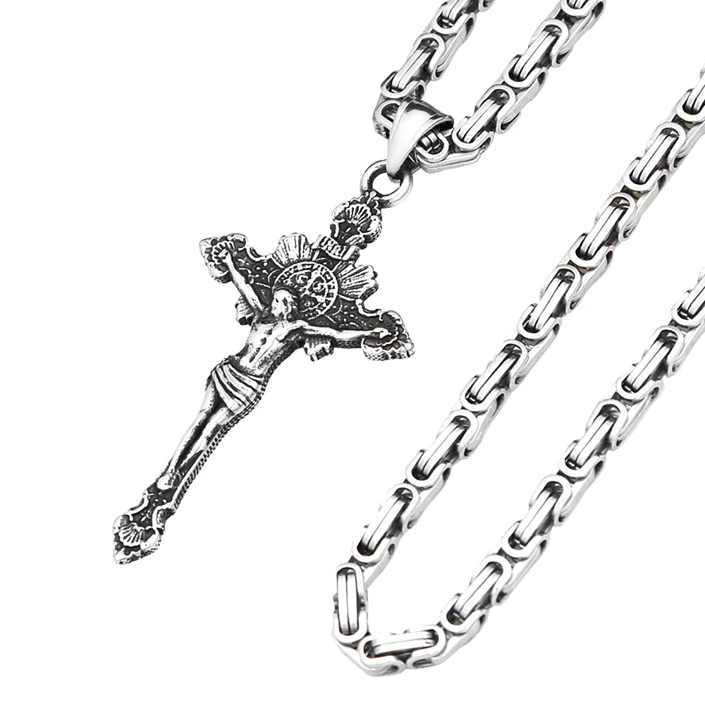 Scorpion Pendant Necklace — Stainless Steel