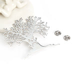 2025 Halloween Scary Tree Pendant Exquisite Stainless Steel Tree of Life Necklace Neck Chain Punk Hip Hop Funny Jewelry