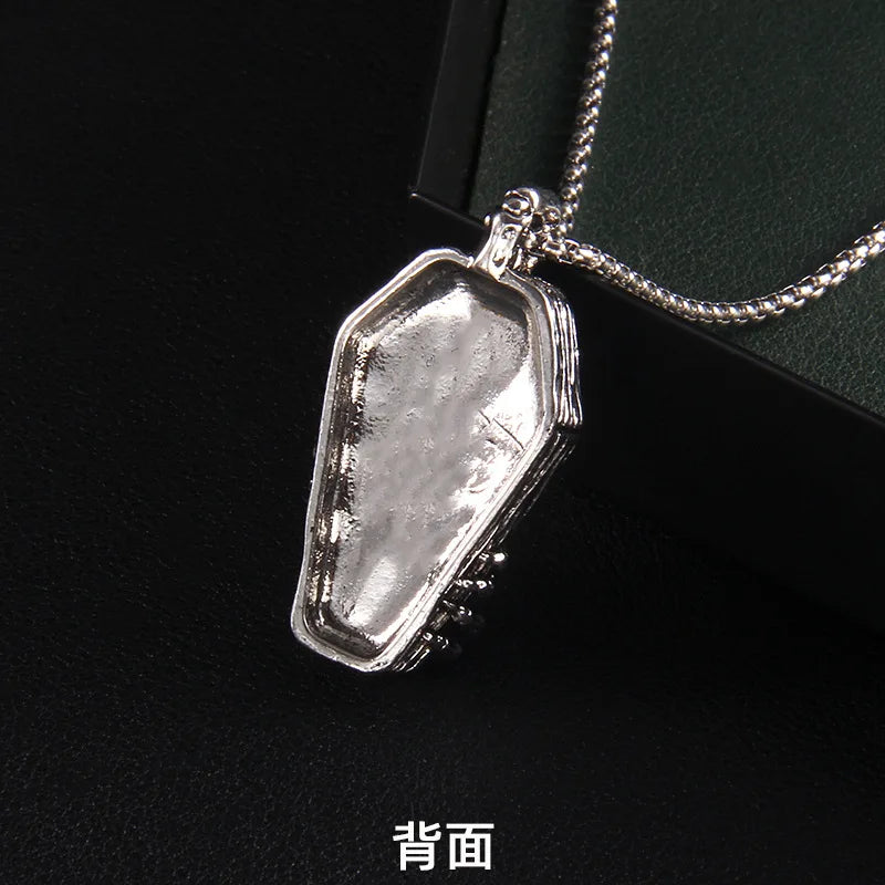 Ghost Steel Pendant Punk