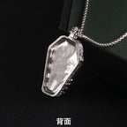 Ghost Steel Pendant Punk