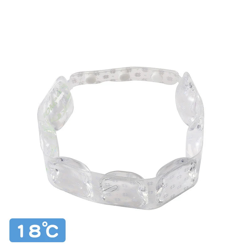 18 °/28 ° Cooling Ring Suitable For Men & Women Portable Sport Neck Ring Collar Cooling Patch, Nordic Style For Office