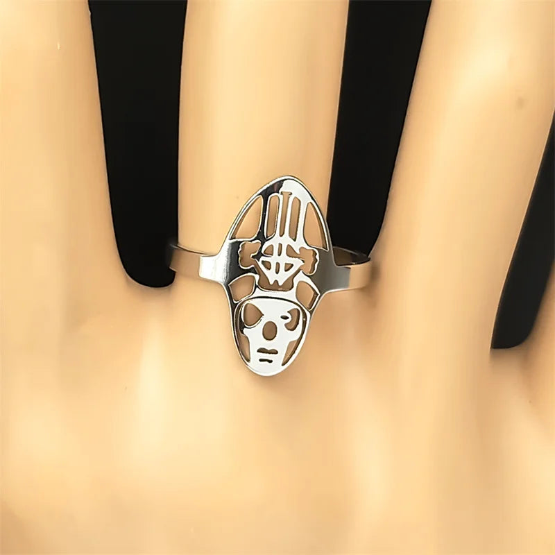 Statement Ring — Stainless Steel Adjustable