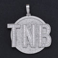 Iced Out Name Disc Pendant 80MM