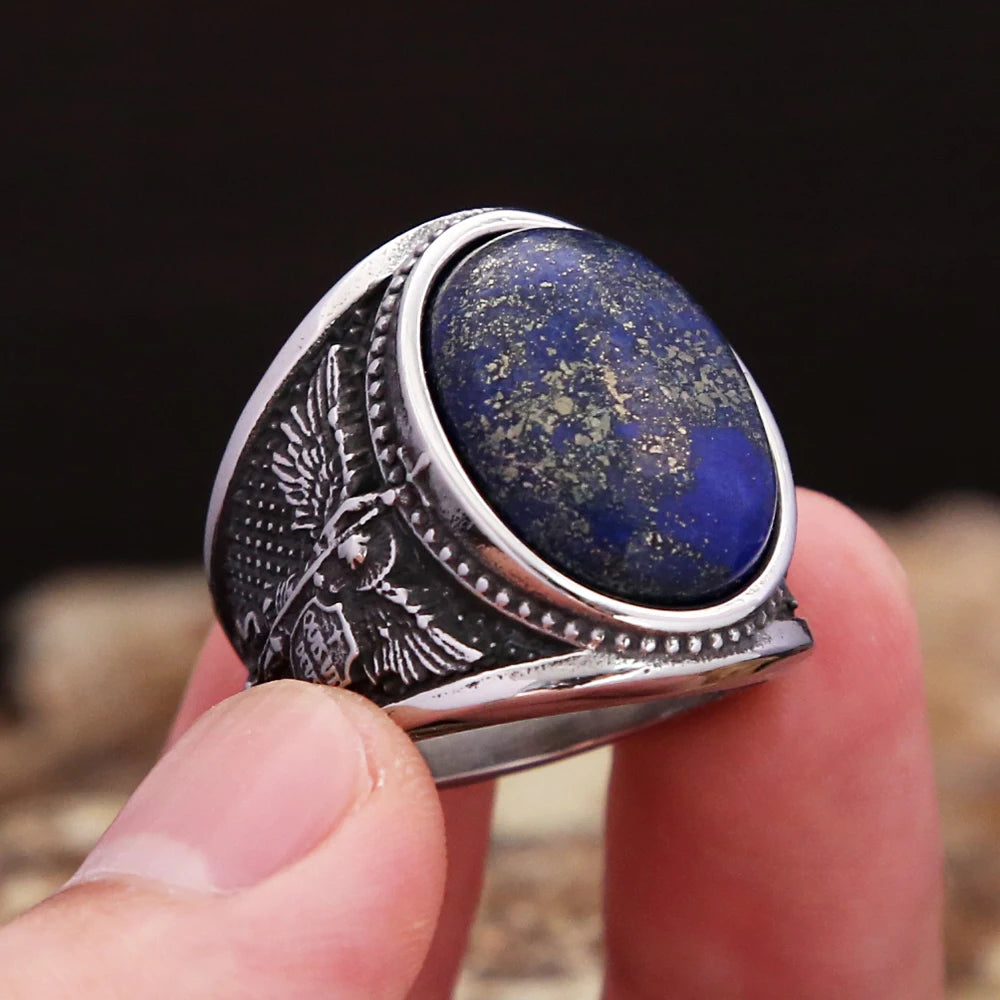 St Michael Angel Ring — 316L Steel