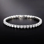 New Tennis Bracelet Iced Out Chain Bracelets For Women Men Silver Color Men Bracelet Chain Homme Jewelry