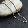 Lobster Gold Pendant 3MM Rolo 316L Gold/steel