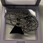 High-quality Stainless Steel Fashionable and Quirky Pendant Necklace for Men, a Hip-Hop Style Personalized Necklace