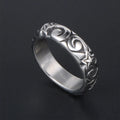 Five-Pointed Star Finger Ring — Stainless Steel