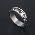 Five-Pointed Star Finger Ring — Stainless Steel