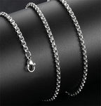 Ethnic Style Gold Silver Collision Vajra Pendant For Men Jewelry Blessing Ward Off Evil Vajra Pestle Necklace Male