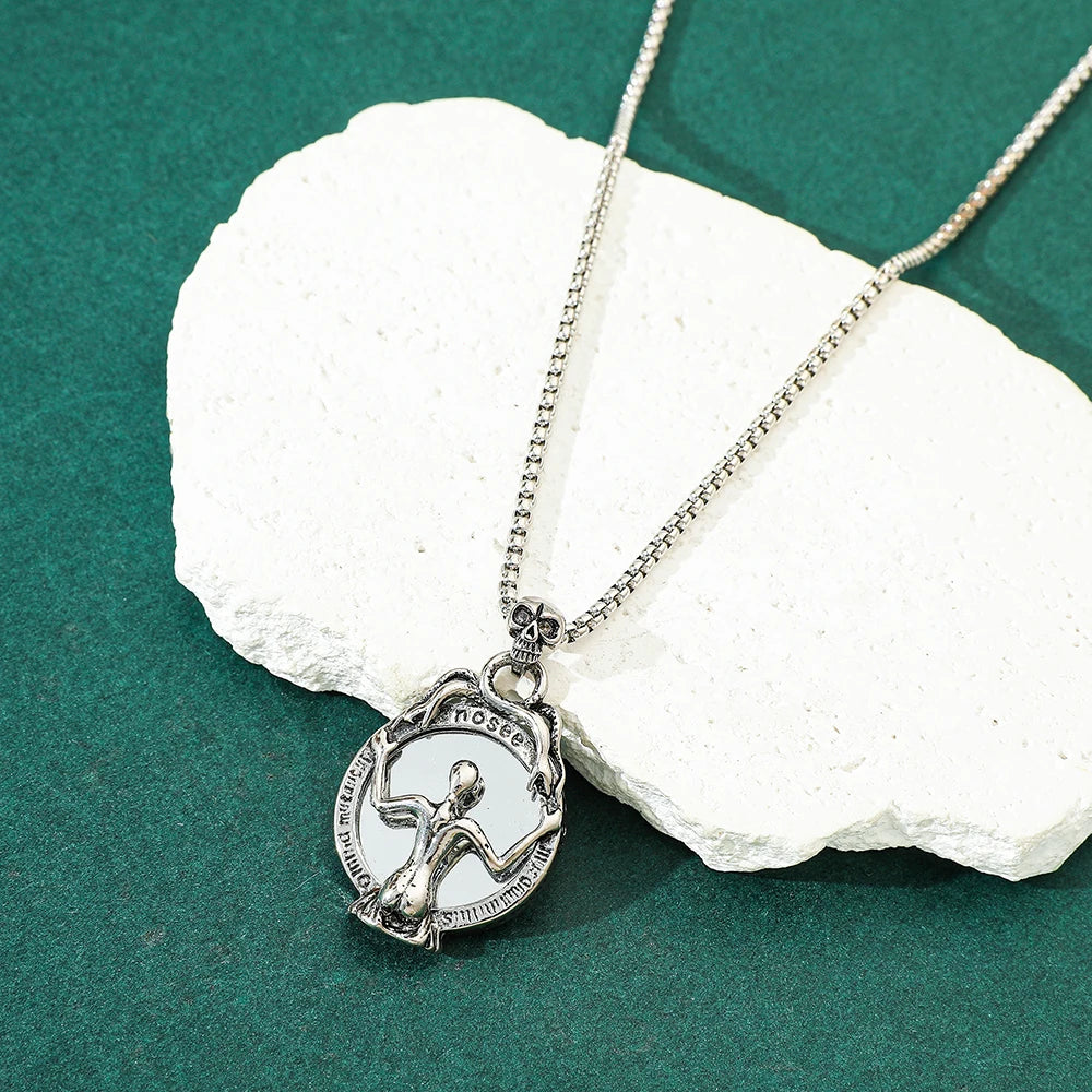 Gothic Skull Pendant Necklace