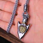 Viking Vegvisir Compass Pendant — Stainless Steel