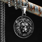 The Lion King Pendant Necklace — Stainless Steel