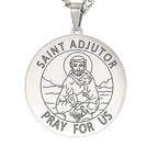 Dawapara Saint Christopher Medal Necklace Jesus Truet In You Amulet Catholic Jewelry Travelers Driver Gifts Stainless