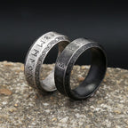Viking Rune Ring — Stainless Steel