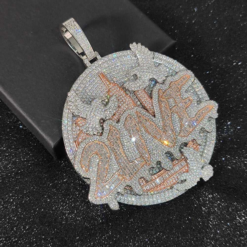 3D Pendant with Custom Design - Unique Personalized Necklace for Men and Women, Multiple Shapes and Symbol, Anniversary