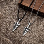Odin's Spear Gungnir Pendant Necklace — Steel