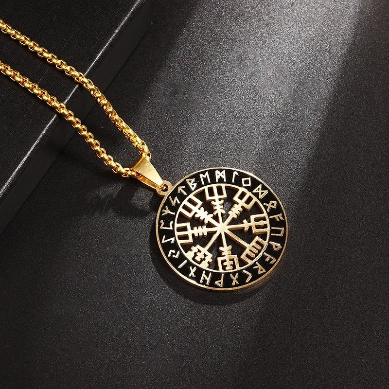Hebrew Pentagram Star Pendant Necklace — Amulet